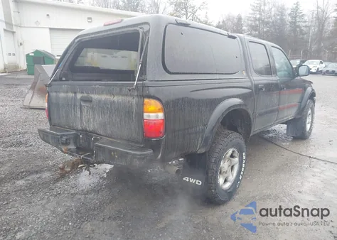2002 Toyota Tacoma Base V6 из США, поврежденный, VIN 5TEHN72N32Z046995